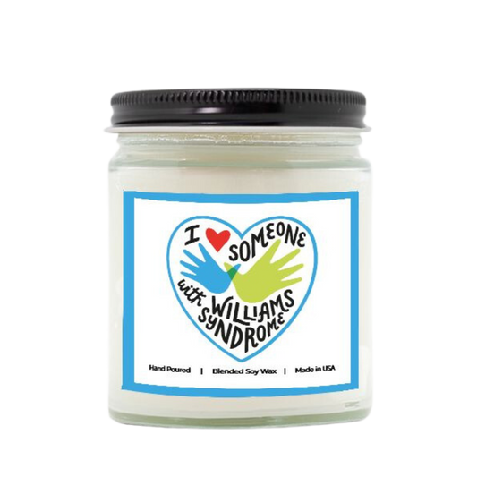 I Love Someone with Williams Syndrome — 9oz Candle