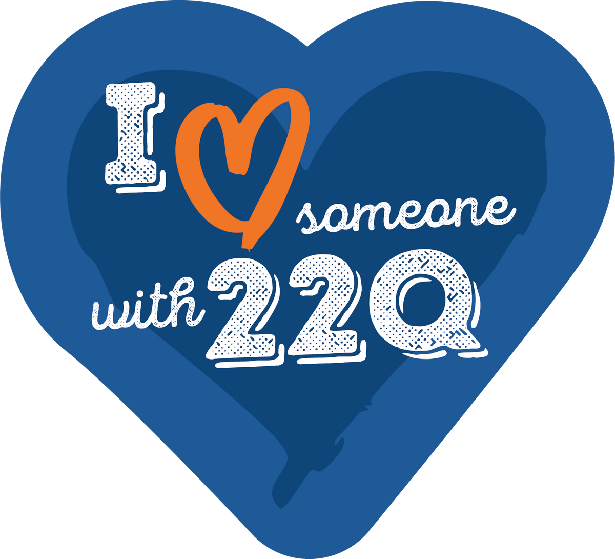 I Love Someone with 22Q — Sticker