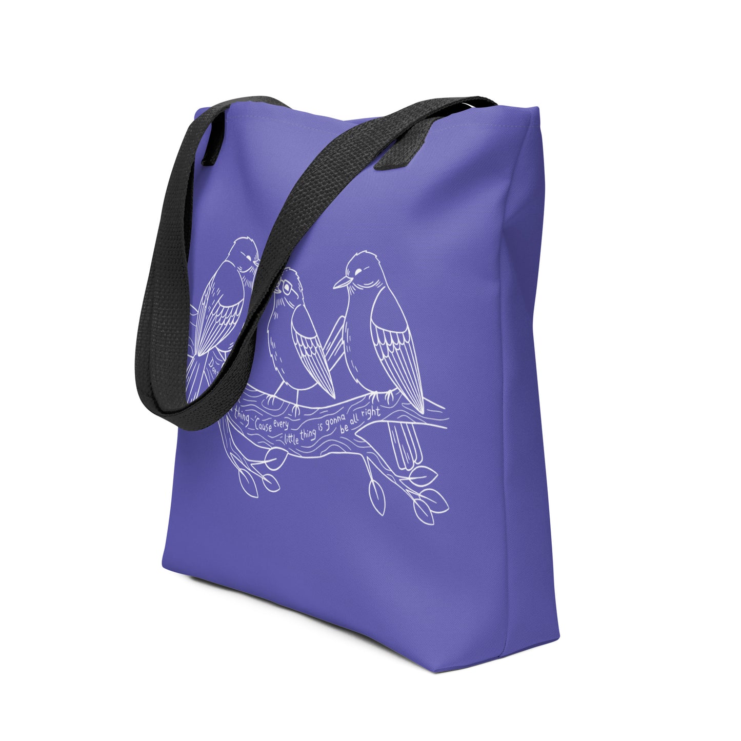 Three Little Birds — Vinyl Tote
