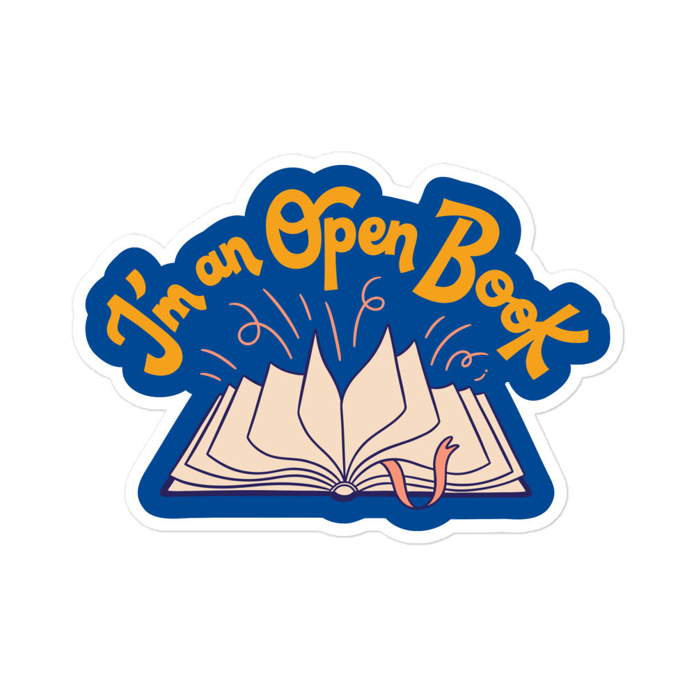 I'm an Open Book — Stickers