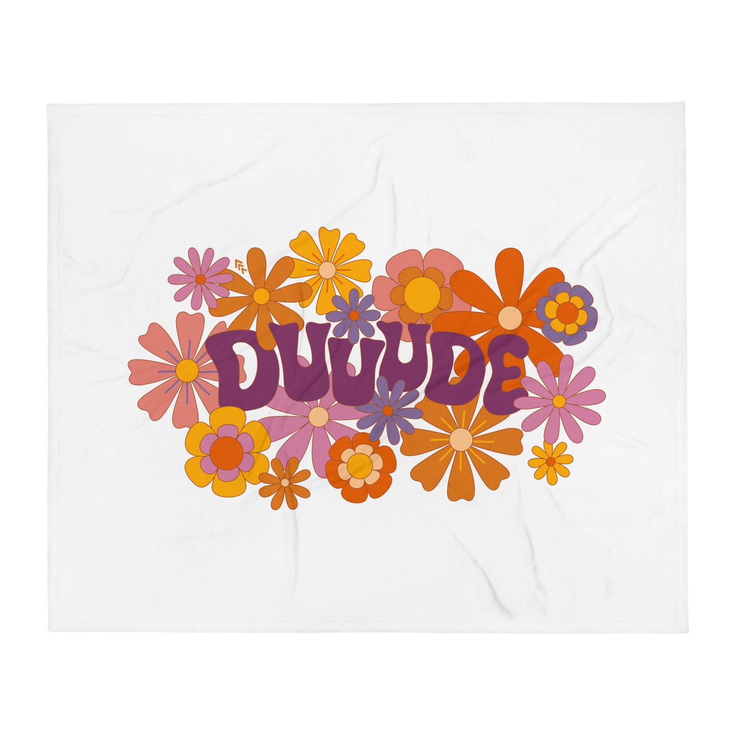 Dude — Fuzzy Throw Blanket