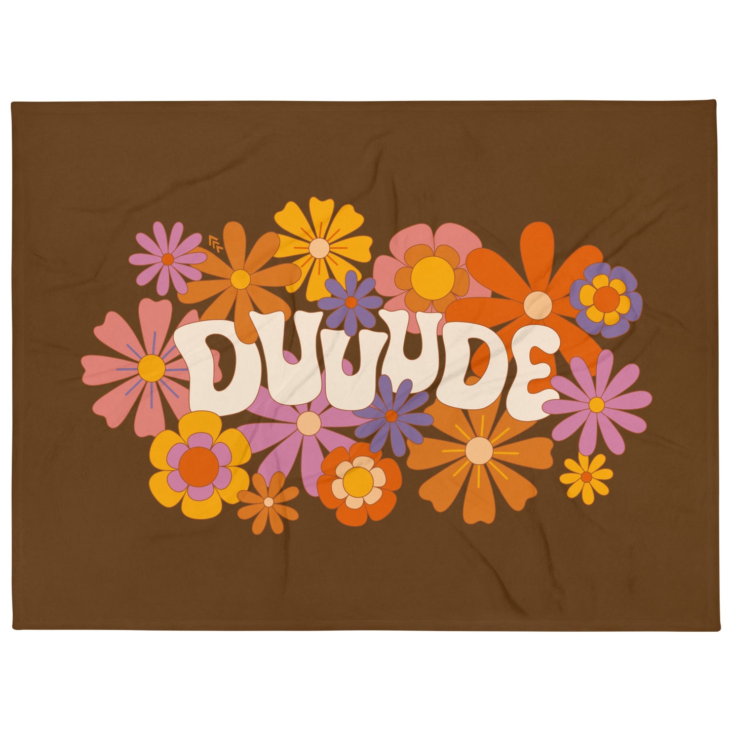 Dude — Fuzzy Throw Blanket