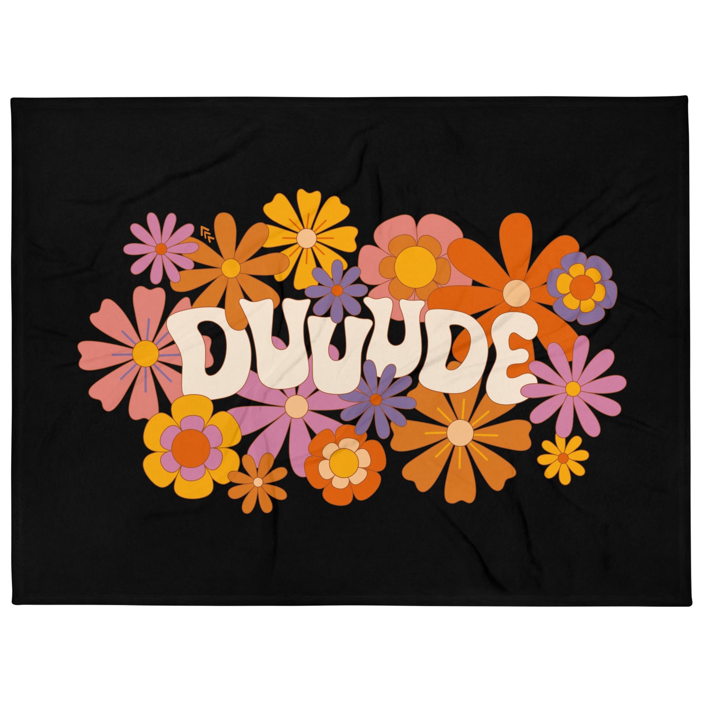 Dude — Fuzzy Throw Blanket