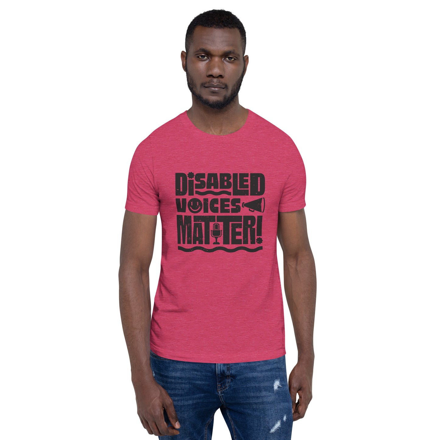 Disabled Voices Matter — Adult Unisex Tee