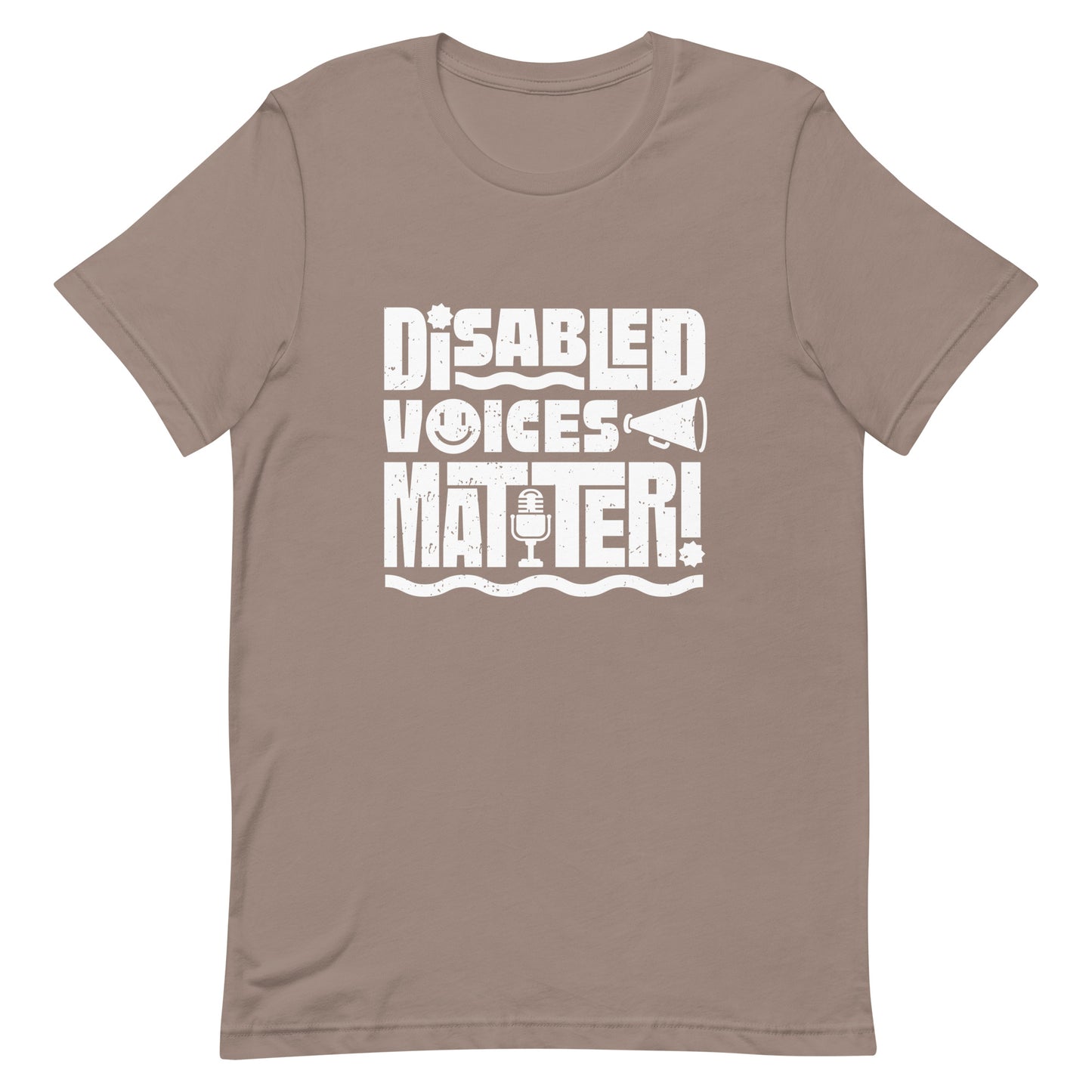 Disabled Voices Matter — Adult Unisex Tee