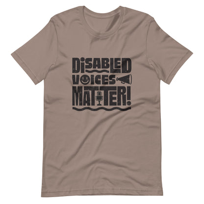 Disabled Voices Matter — Adult Unisex Tee