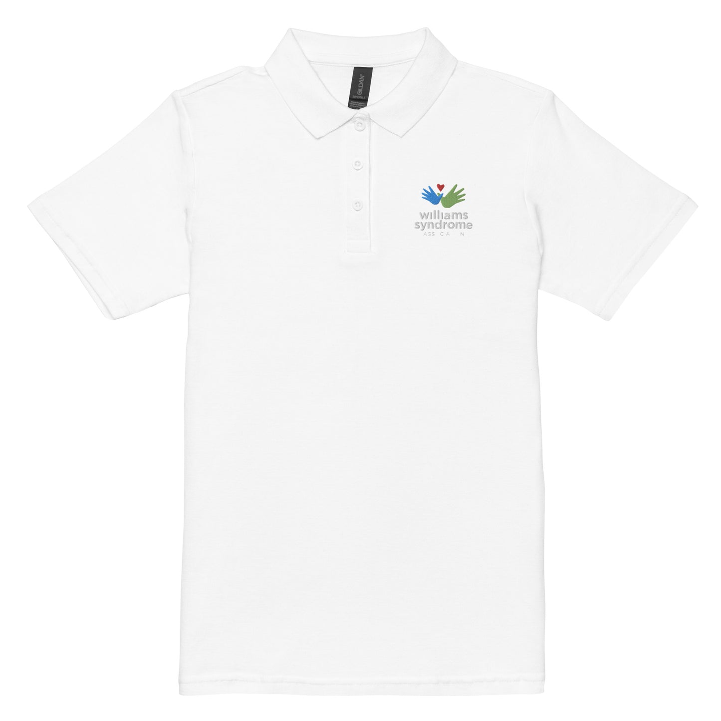 Williams Syndrome Association — Women’s Pique Polo Shirt (embroidered)