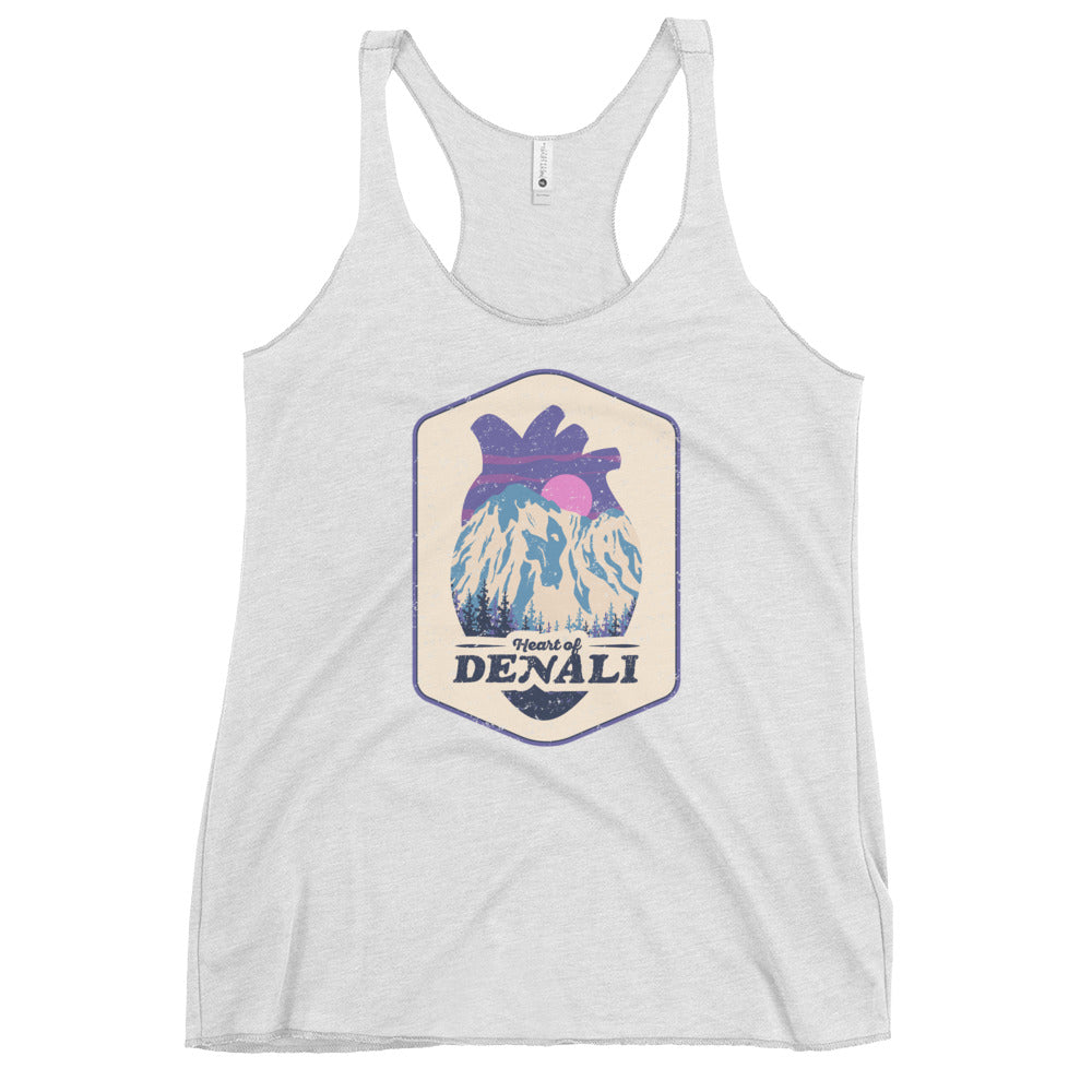 Heart of Denali — Women's Racerback Tank