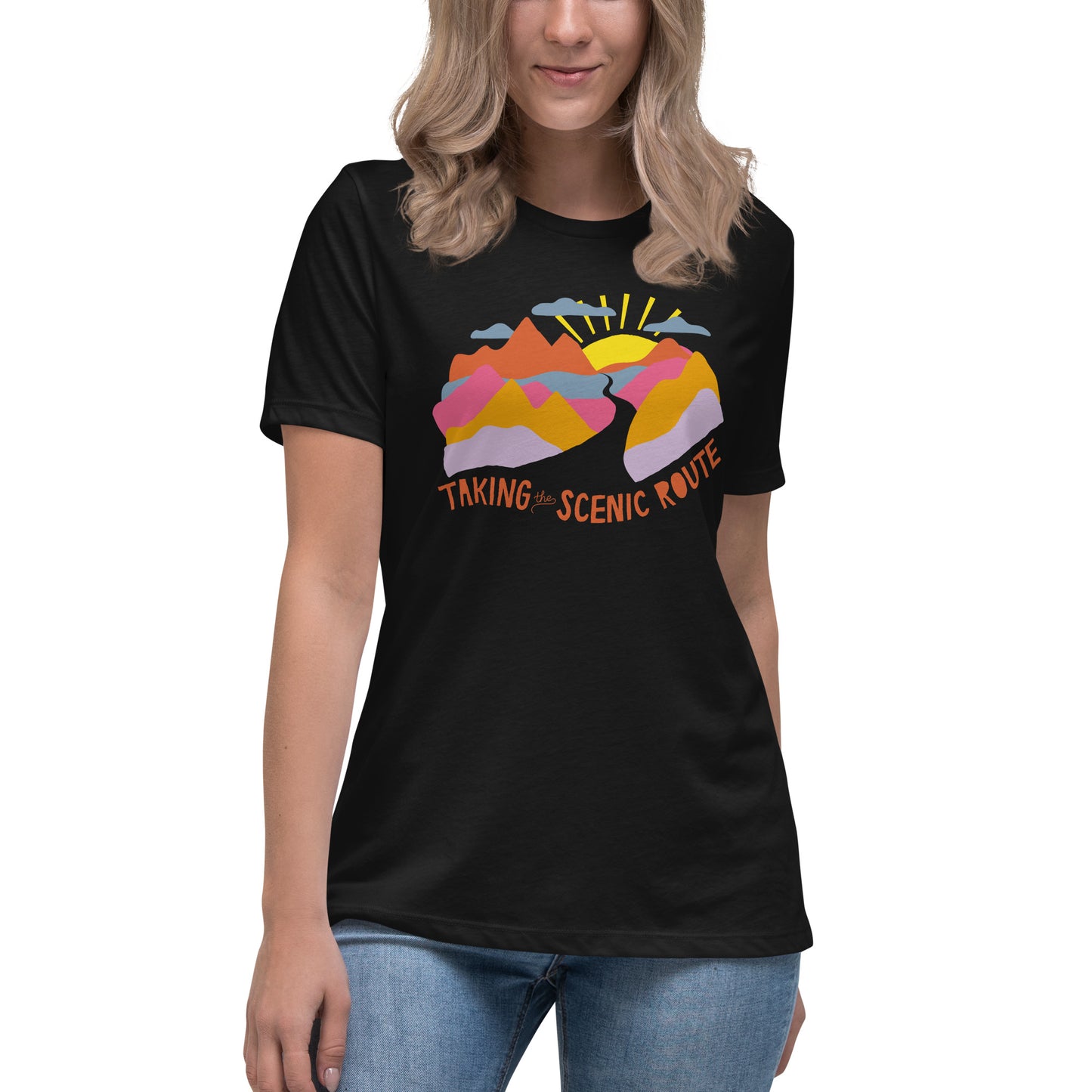 Taking The Scenic Route — Women's Relaxed Tee
