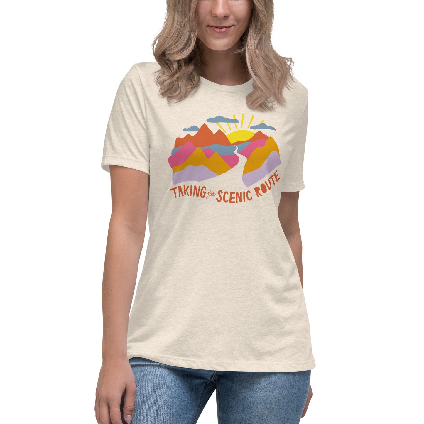 Taking The Scenic Route — Women's Relaxed Tee