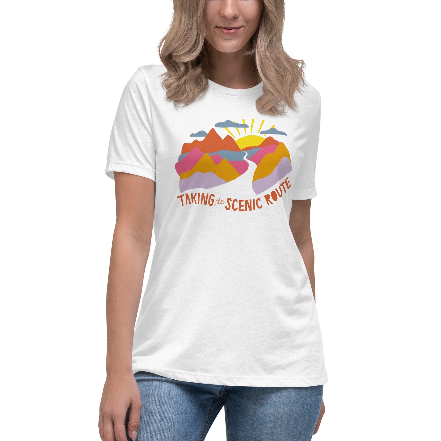 Taking The Scenic Route — Women's Relaxed Tee