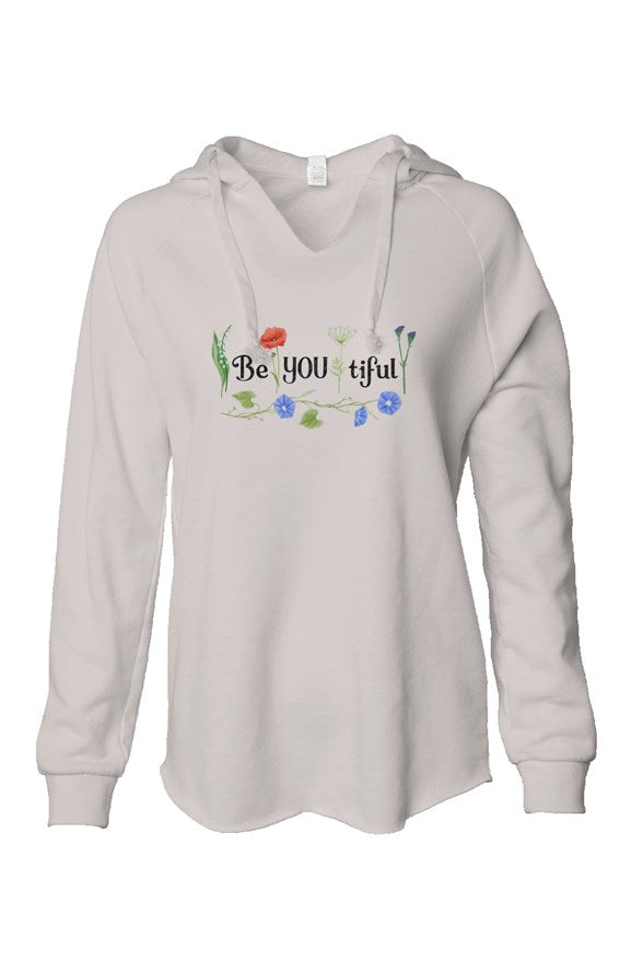 Womens Lightweight Wash Hooded Sweatshirt