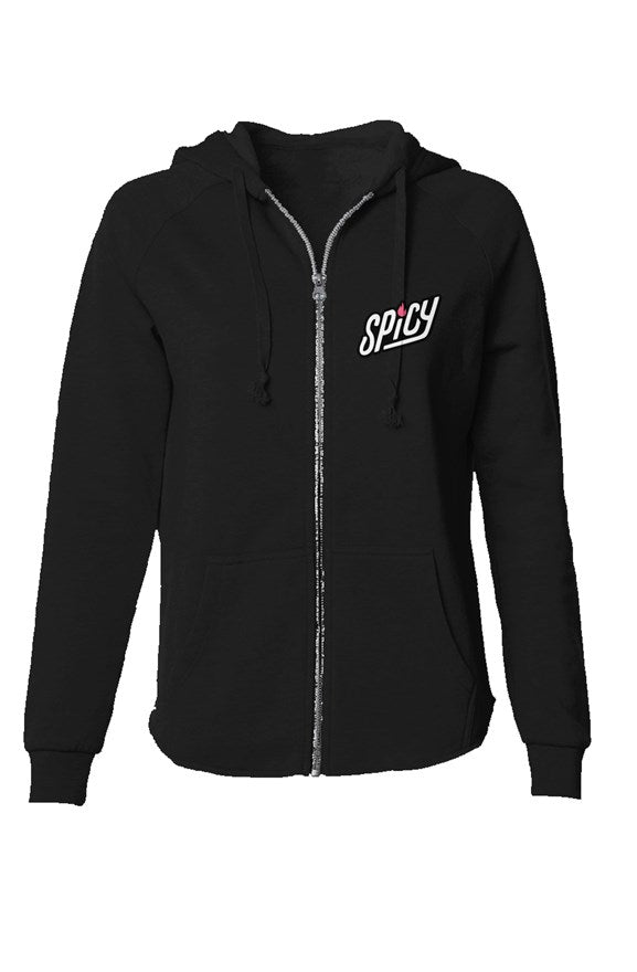 Spicy — Women's Relaxed Zip Hoodie
