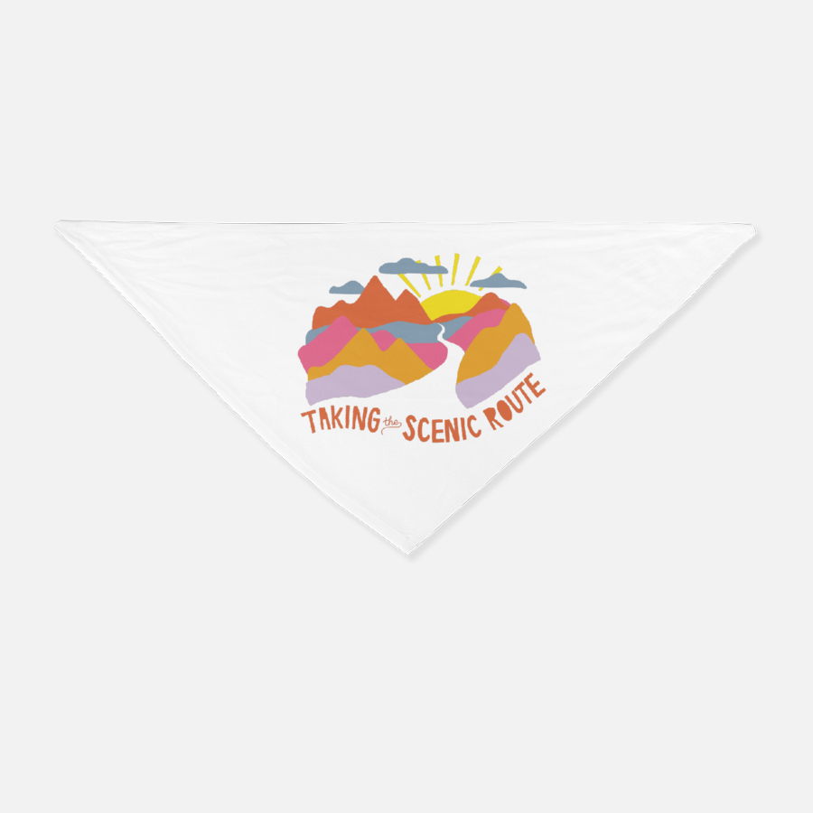 Taking the Scenic Route — Pet Bandana