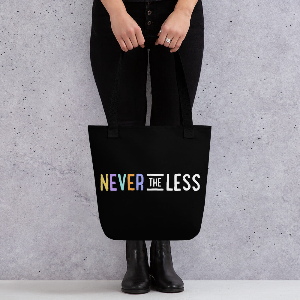 Never The Less — Vinyl Tote