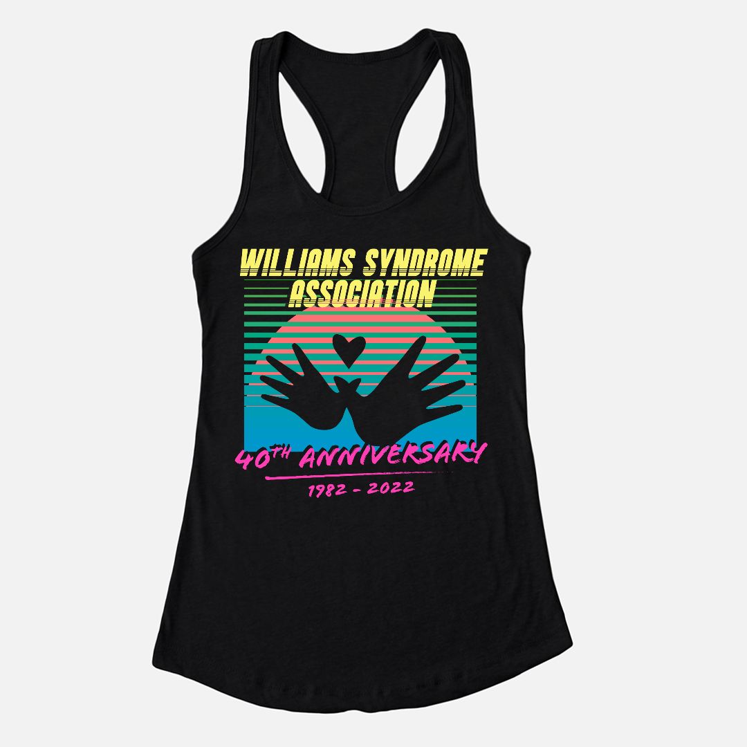 Women's Ideal Racerback Tank — NEON INK!