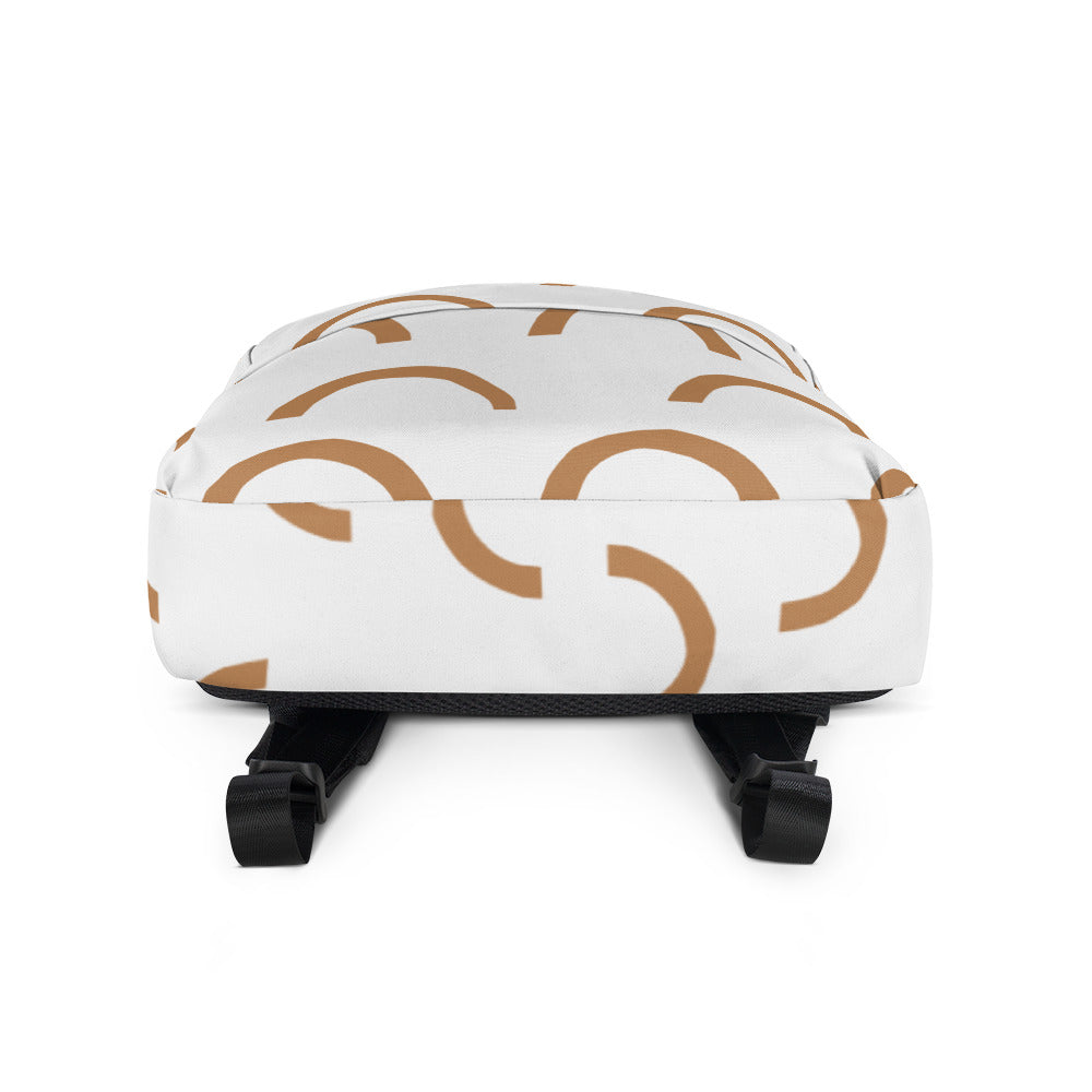 Tan Half Moons — Backpack | Dance Happy Designs x Outshine Labels