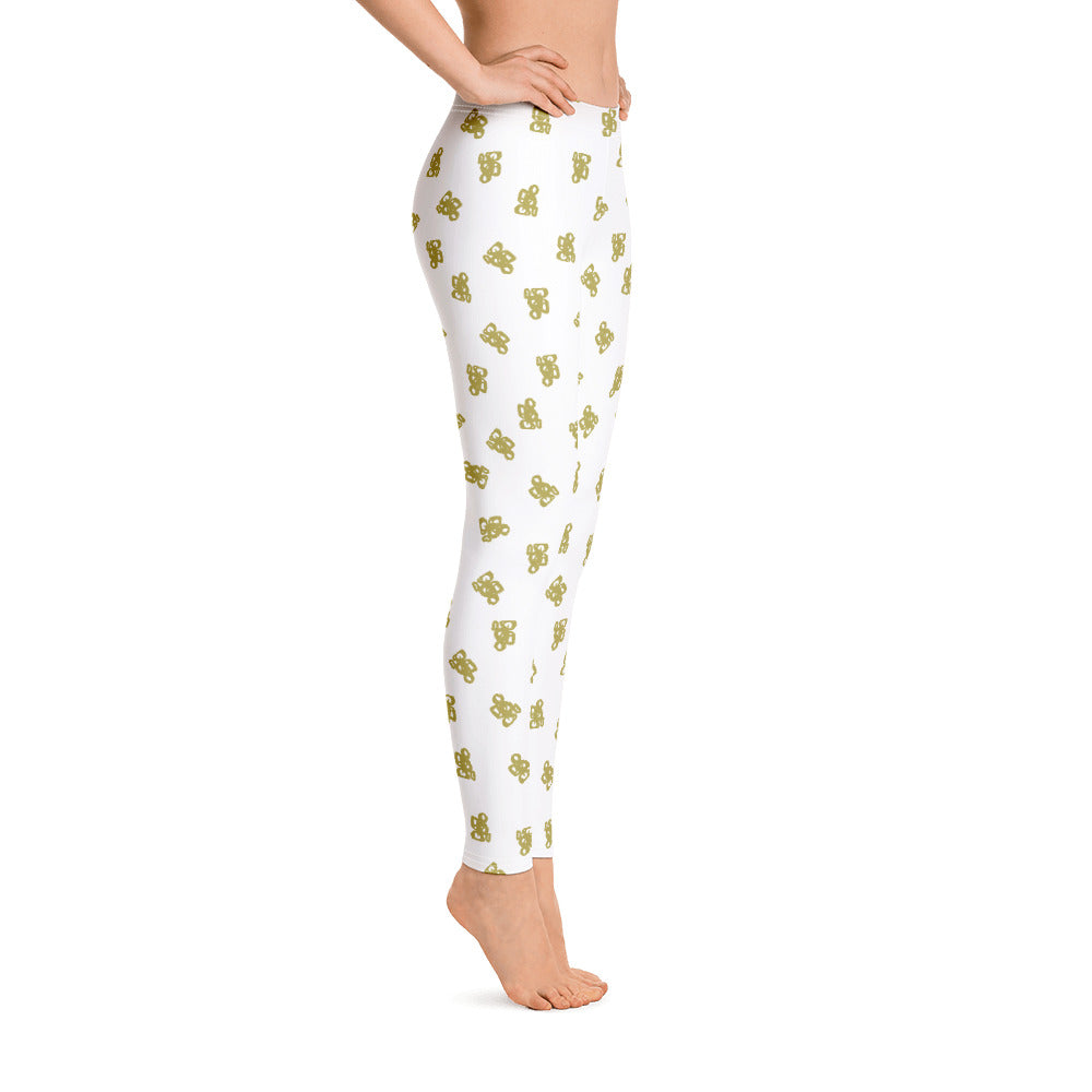 Yellow Shapes — Women's Leggings | Dance Happy Designs x Outshine Labels