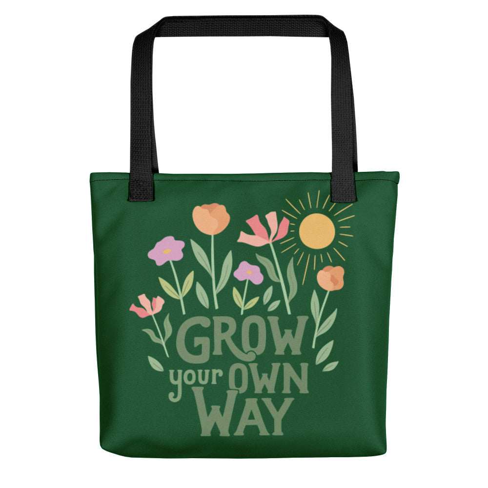 Grow Your Own Way — Vinyl Tote