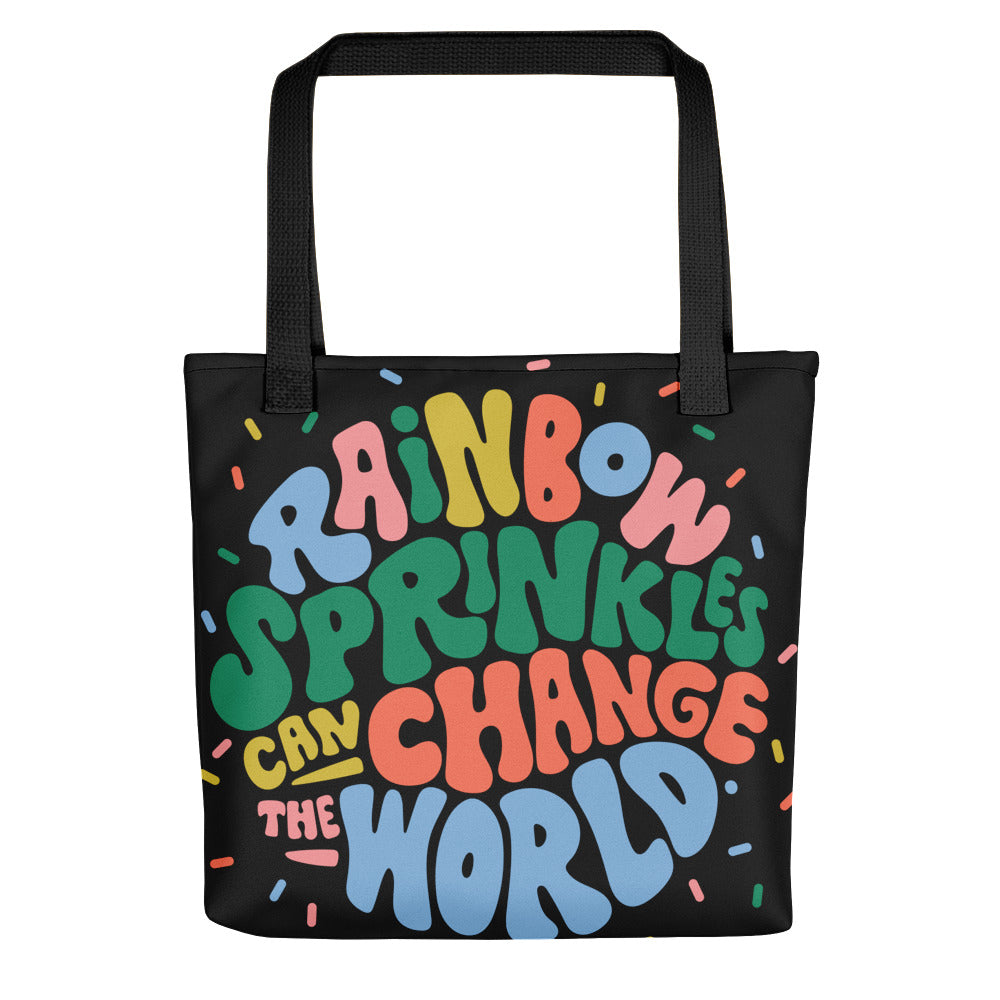 Rainbow Sprinkles — Vinyl Tote