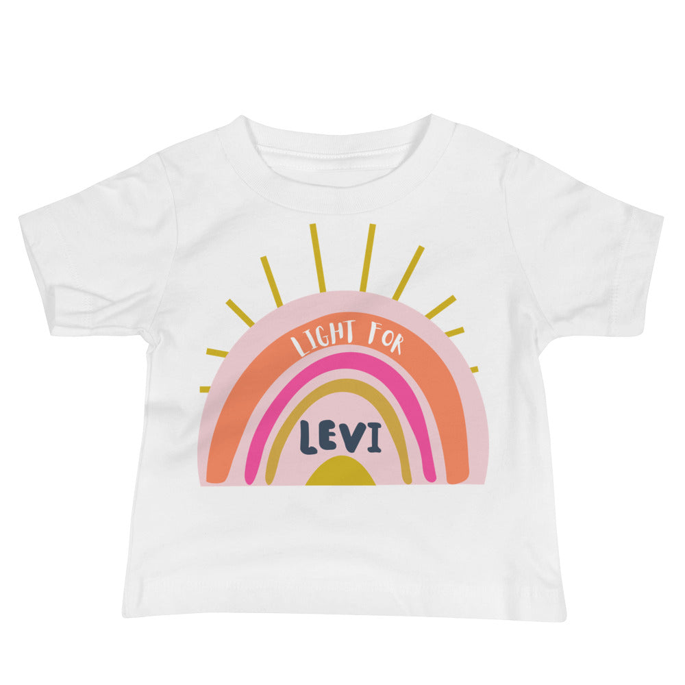 Light For Levi — Baby Tee (Summer Pink)