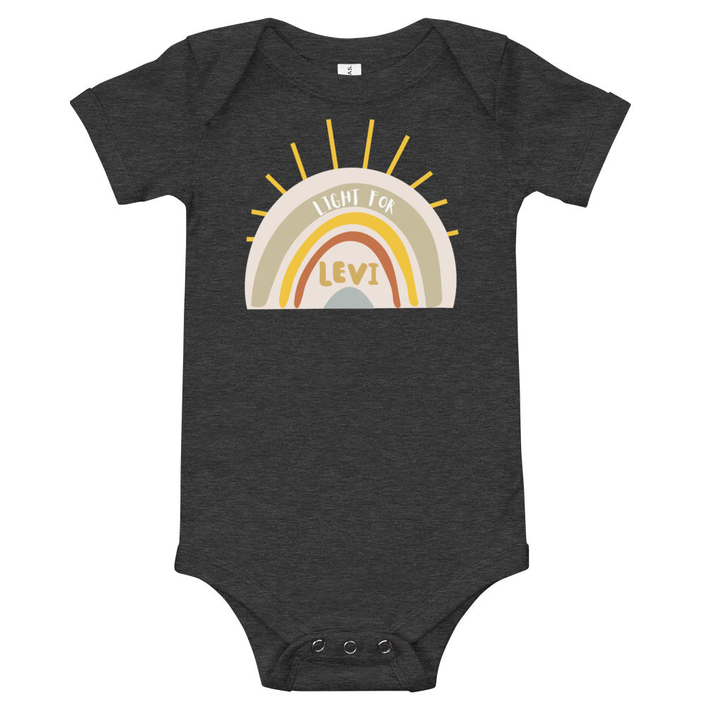Light For Levi — Rainbow Baby Onesie