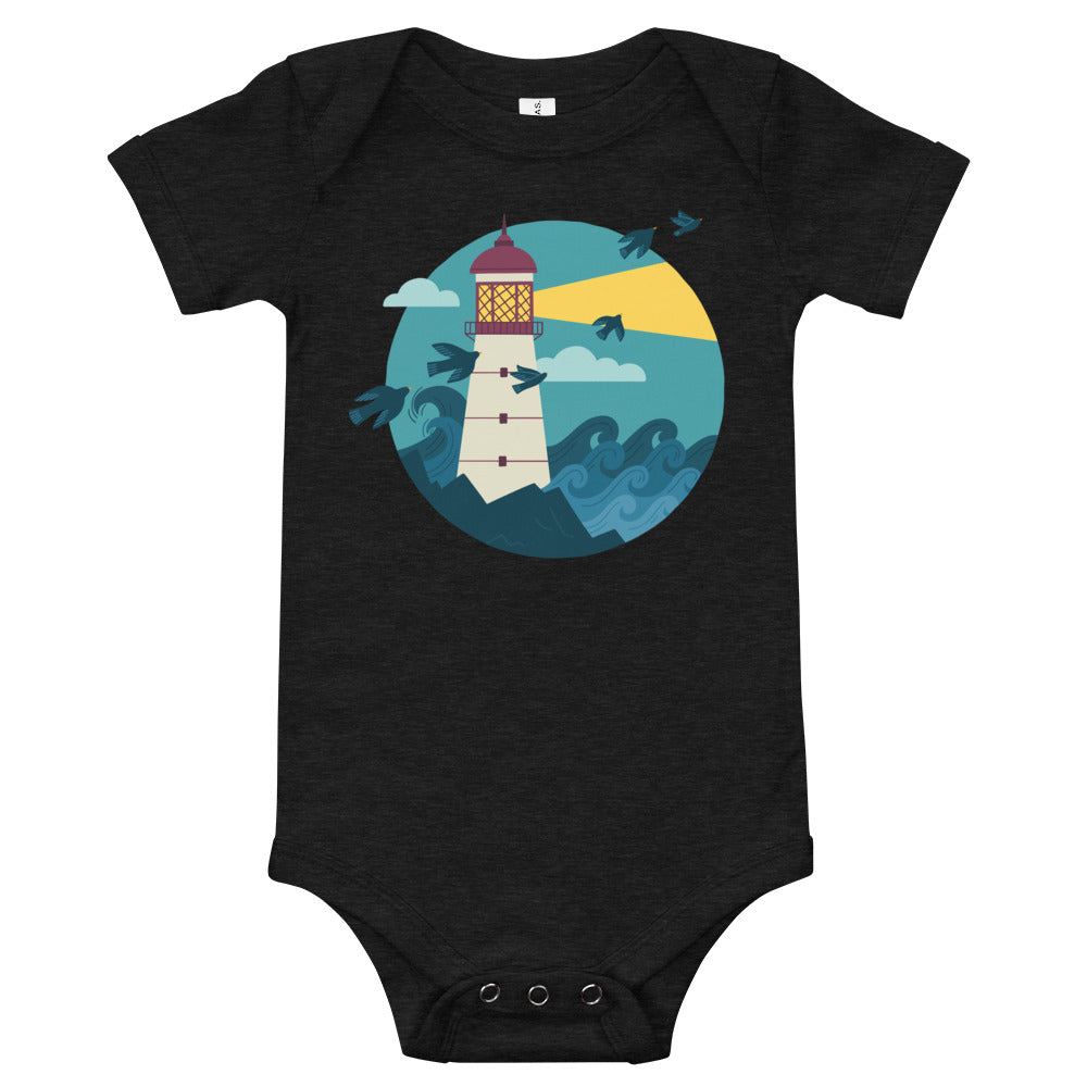 Lighthouse — Baby Onesie