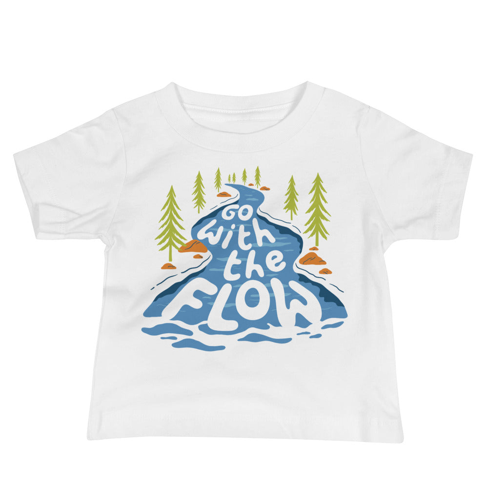 Go With The Flow — Baby Tee