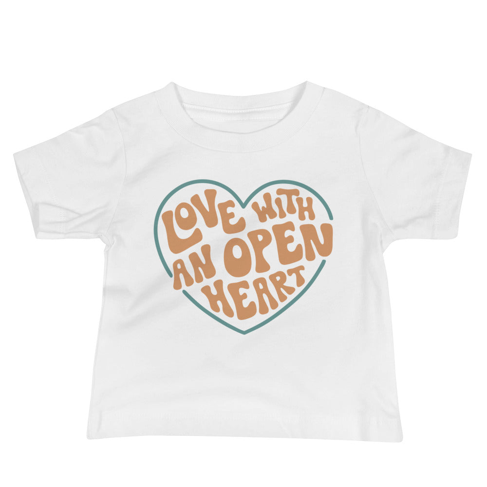 Love With An Open Heart — Baby Tee