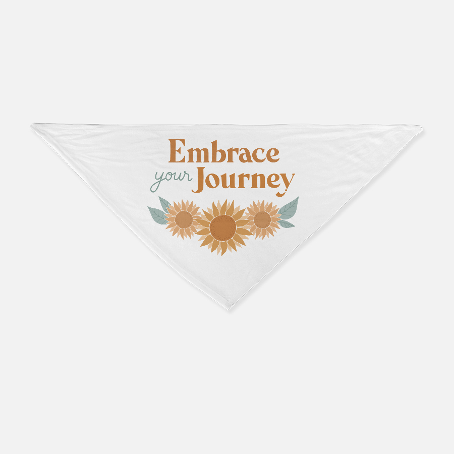 Embrace Your Journey — Pet Bandana