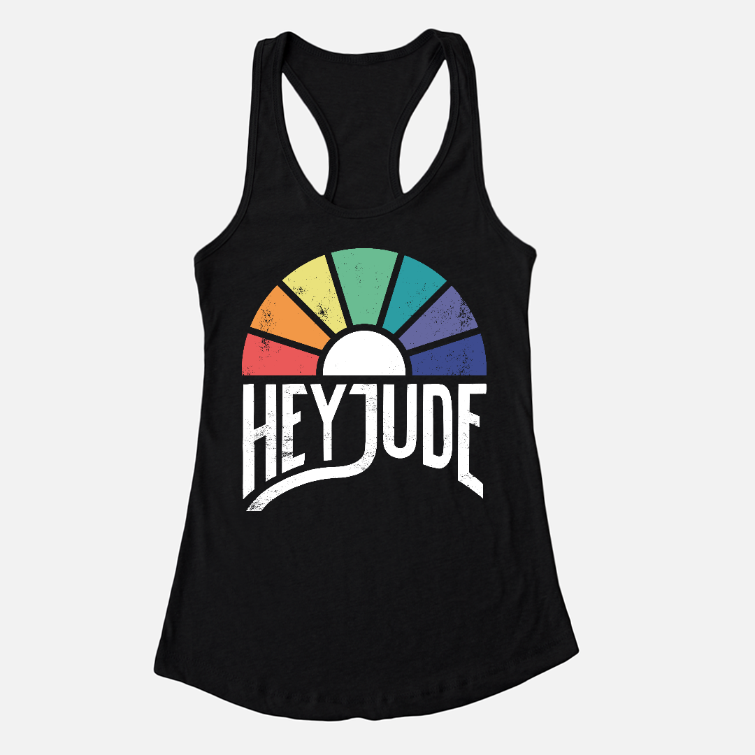 Hey Jude — Ideal Racerback Tank