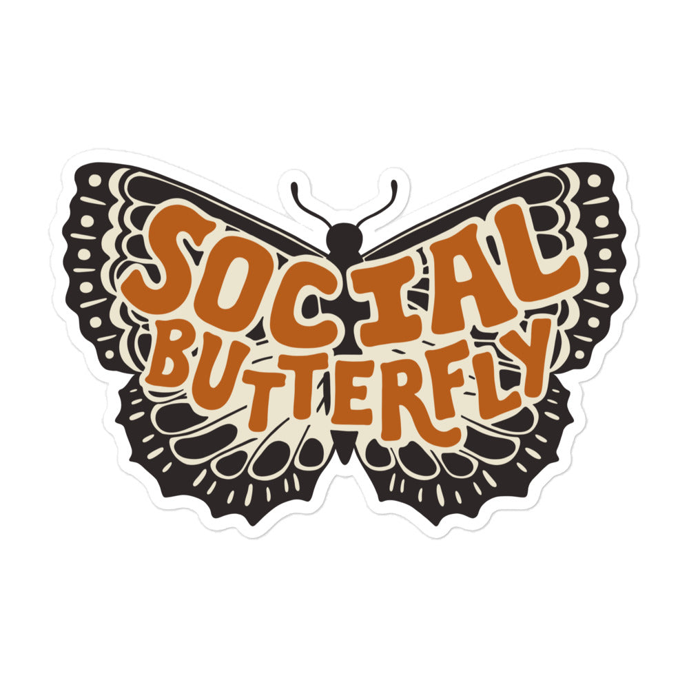 Social Butterfly — Sticker