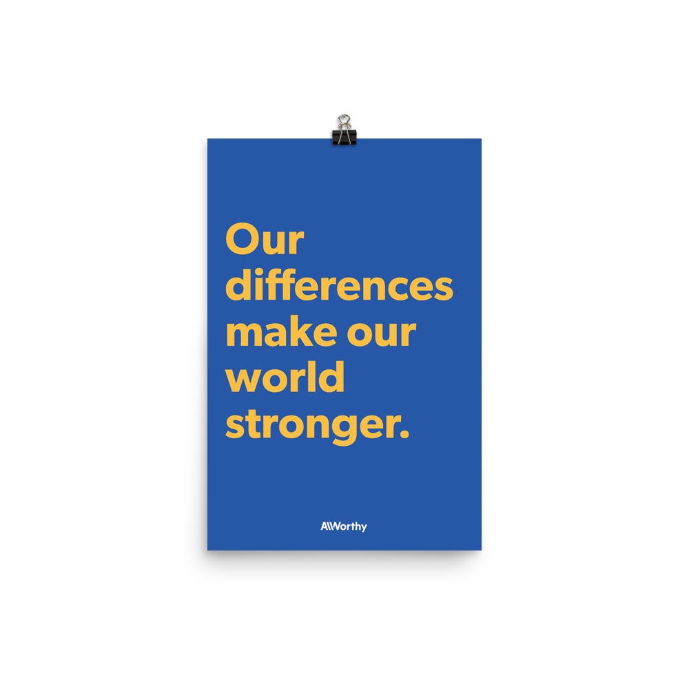 Our Differences — Poster — 12x18