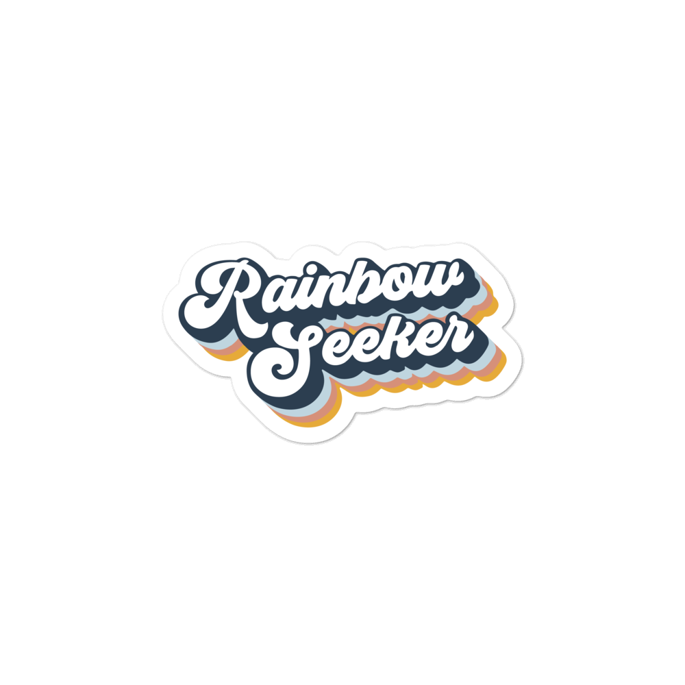 Rainbow Seeker — Sticker