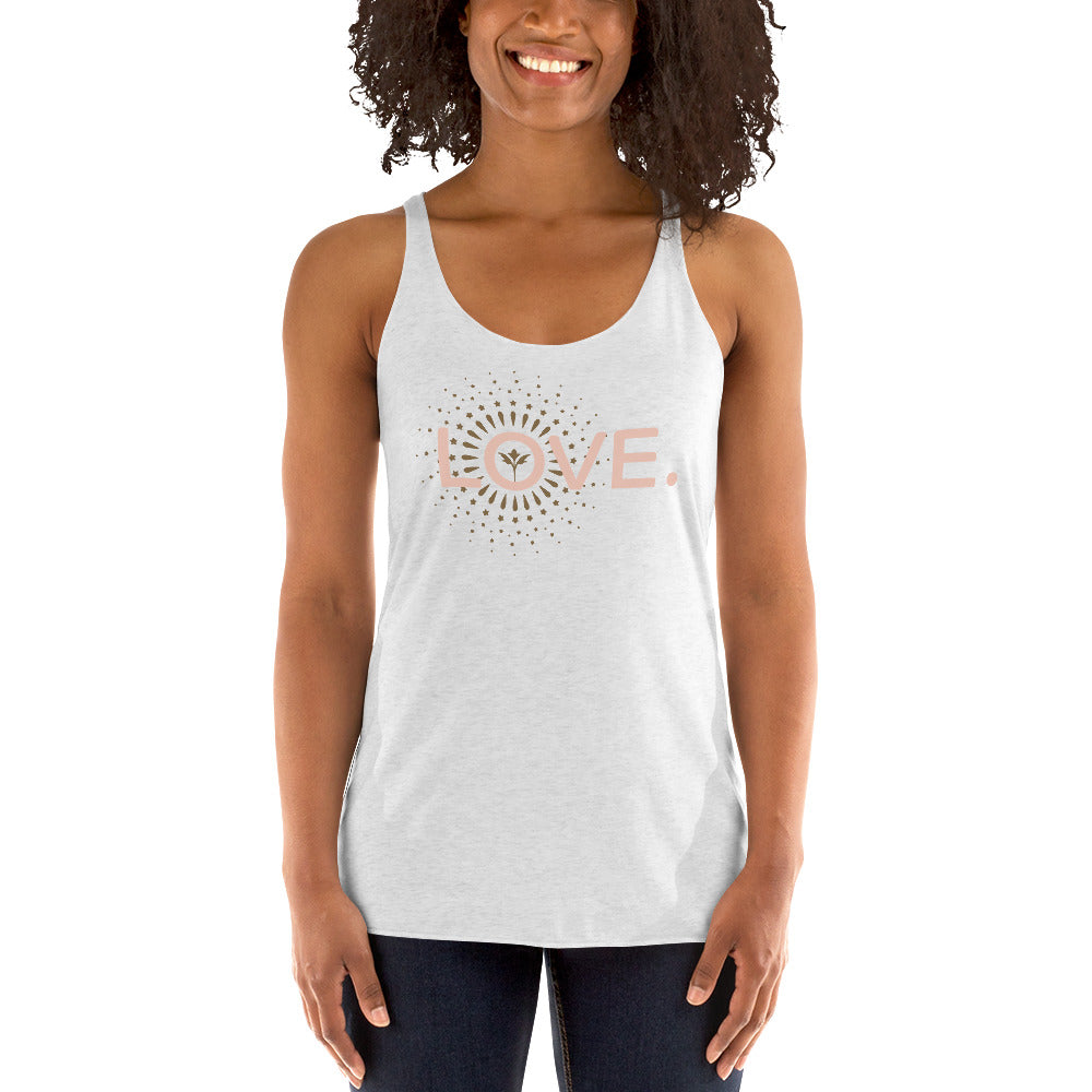 Love — Racerback Tank
