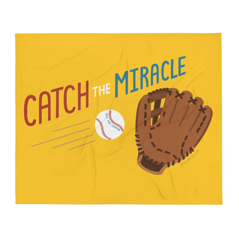 Catch The Miracle — Fuzzy Throw Blanket