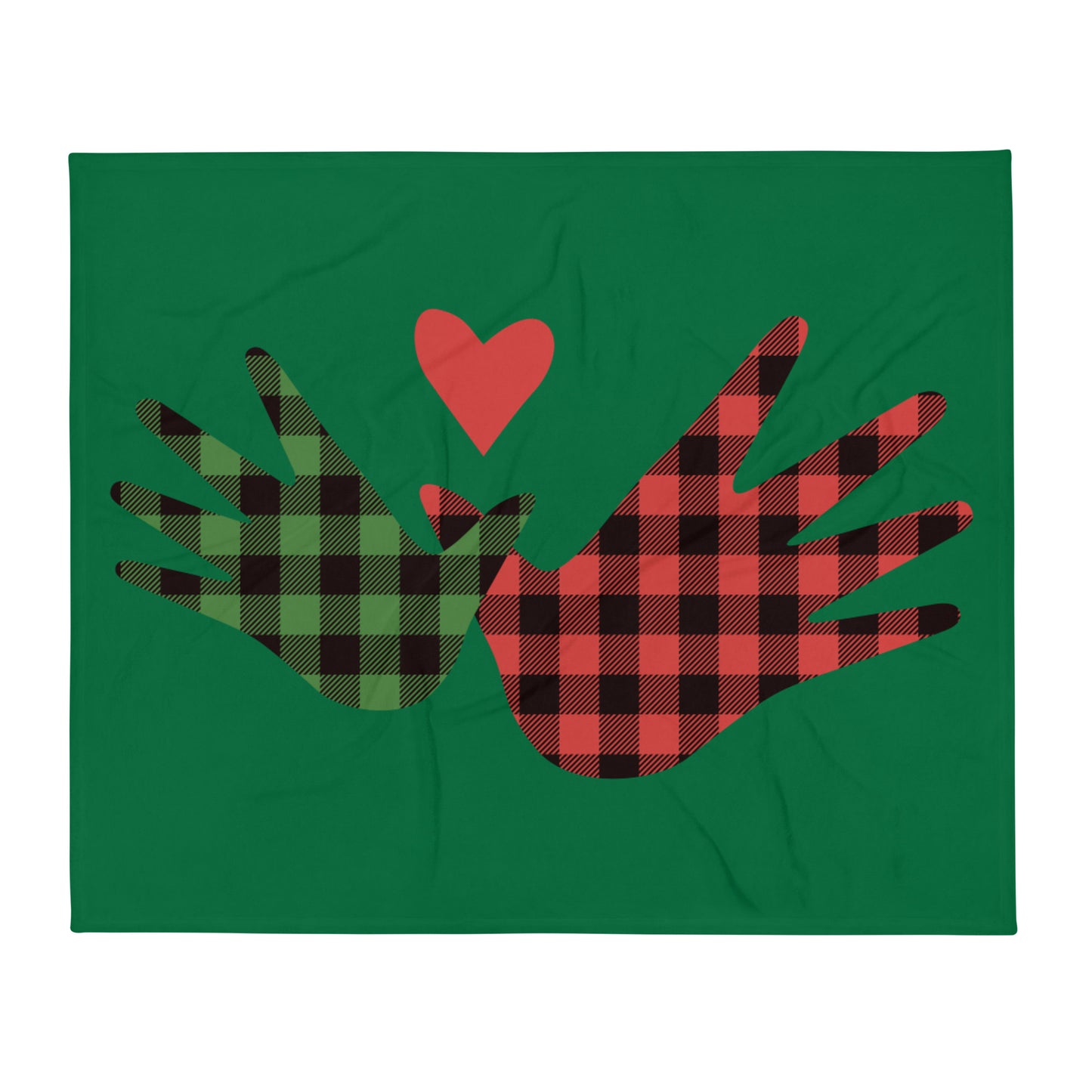 WSA Holiday — Fuzzy Throw Blanket