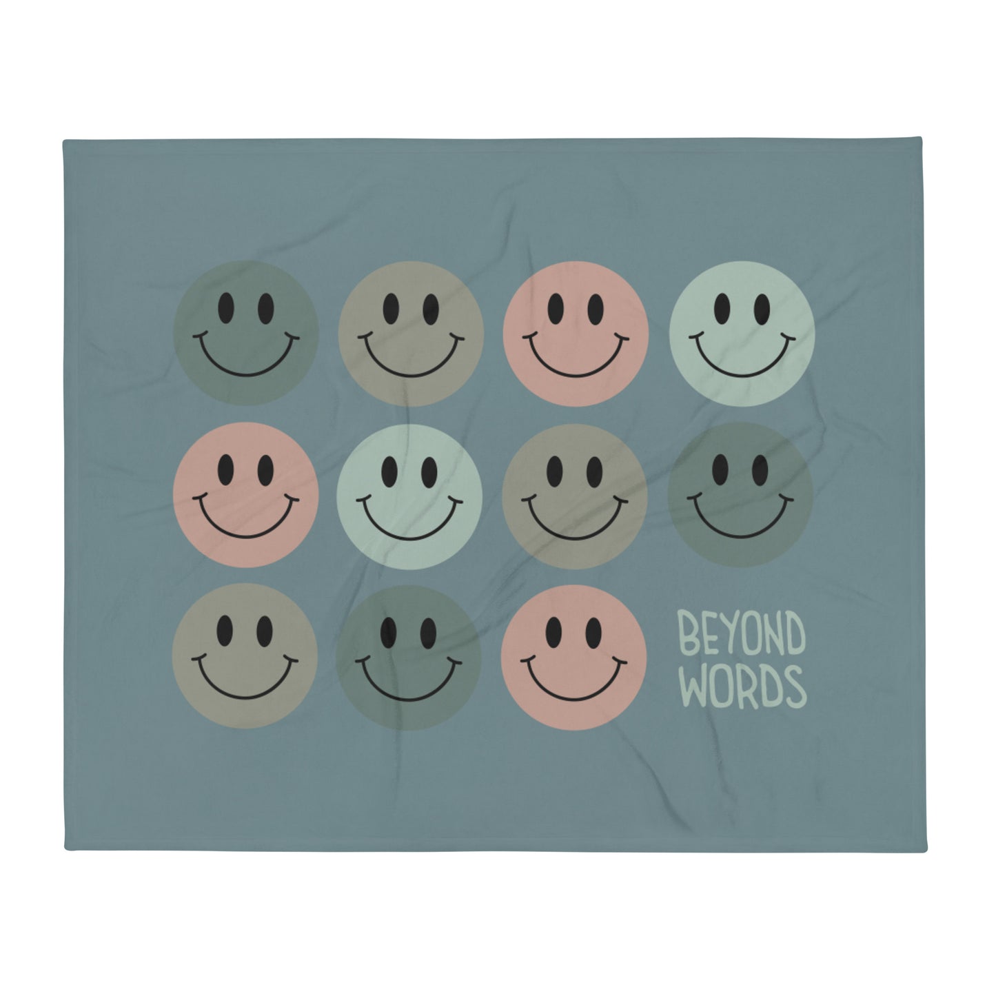 Beyond Words — Fuzzy Throw Blanket