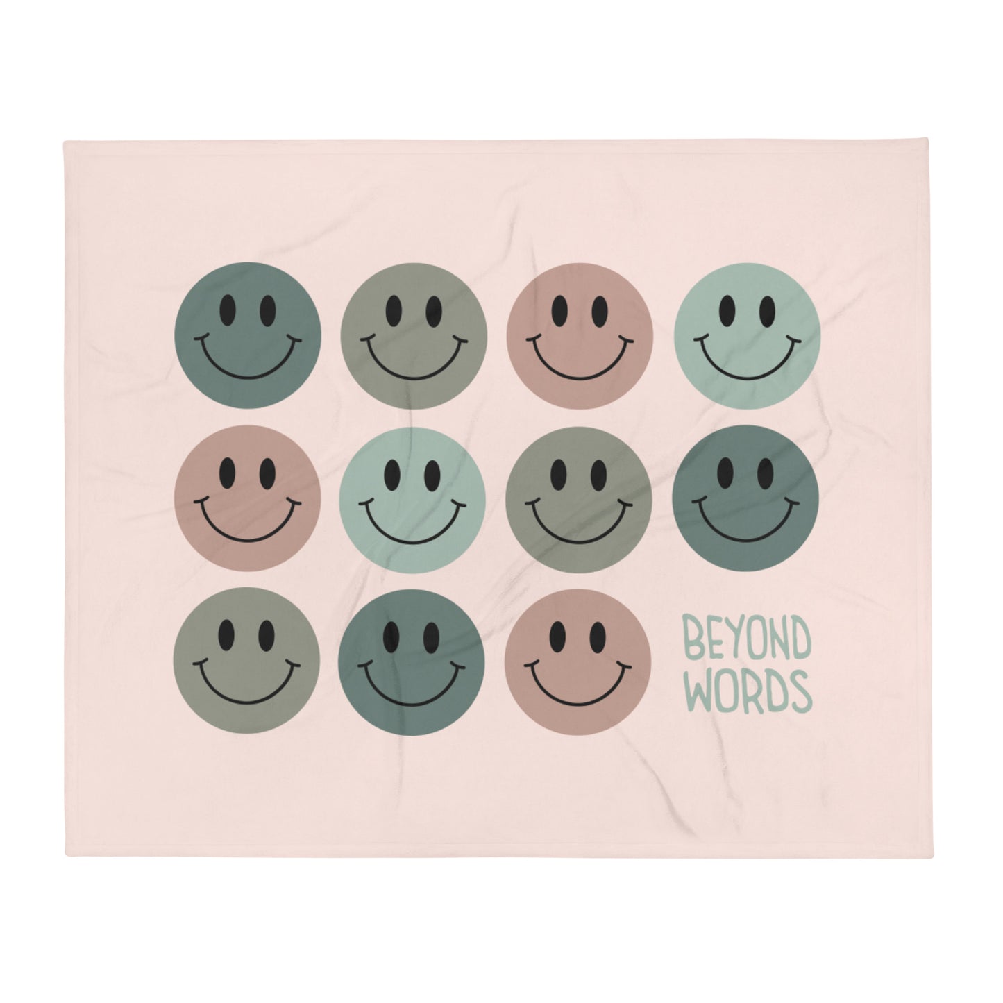 Beyond Words — Fuzzy Throw Blanket