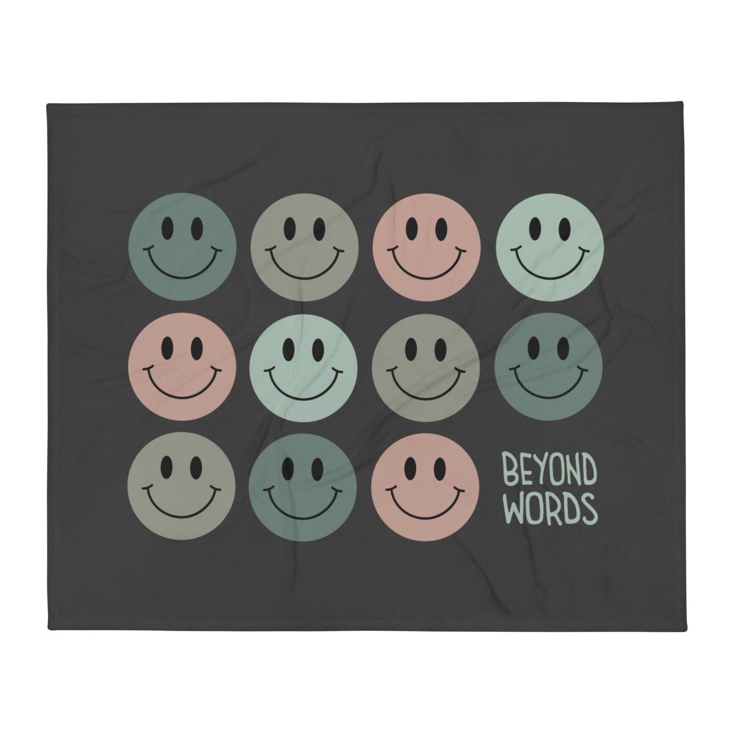 Beyond Words — Fuzzy Throw Blanket