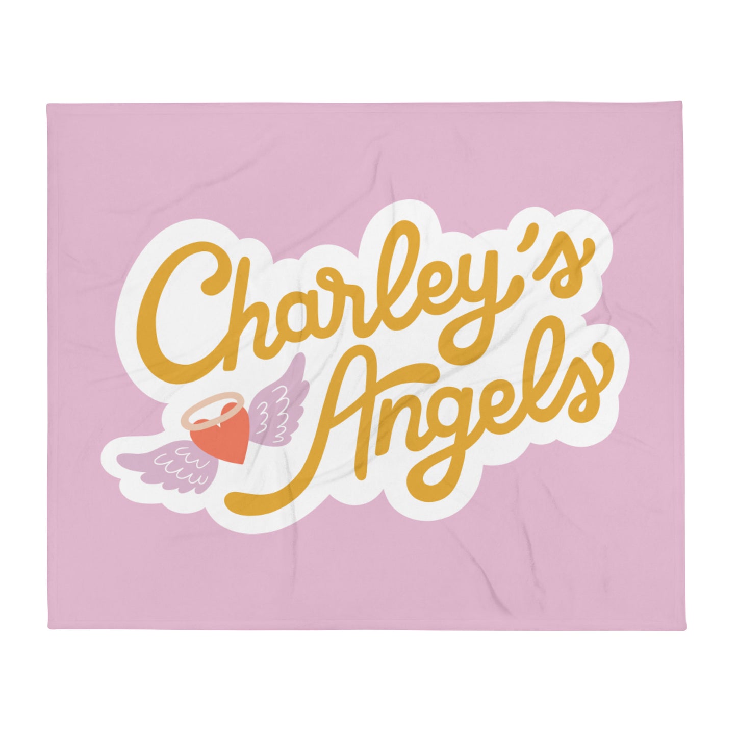 Charley's Angels — Fuzzy Throw Blanket