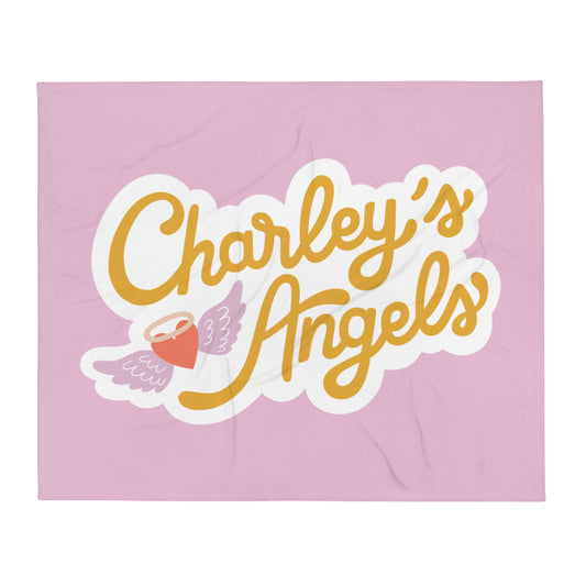 Charley's Angels — Fuzzy Throw Blanket