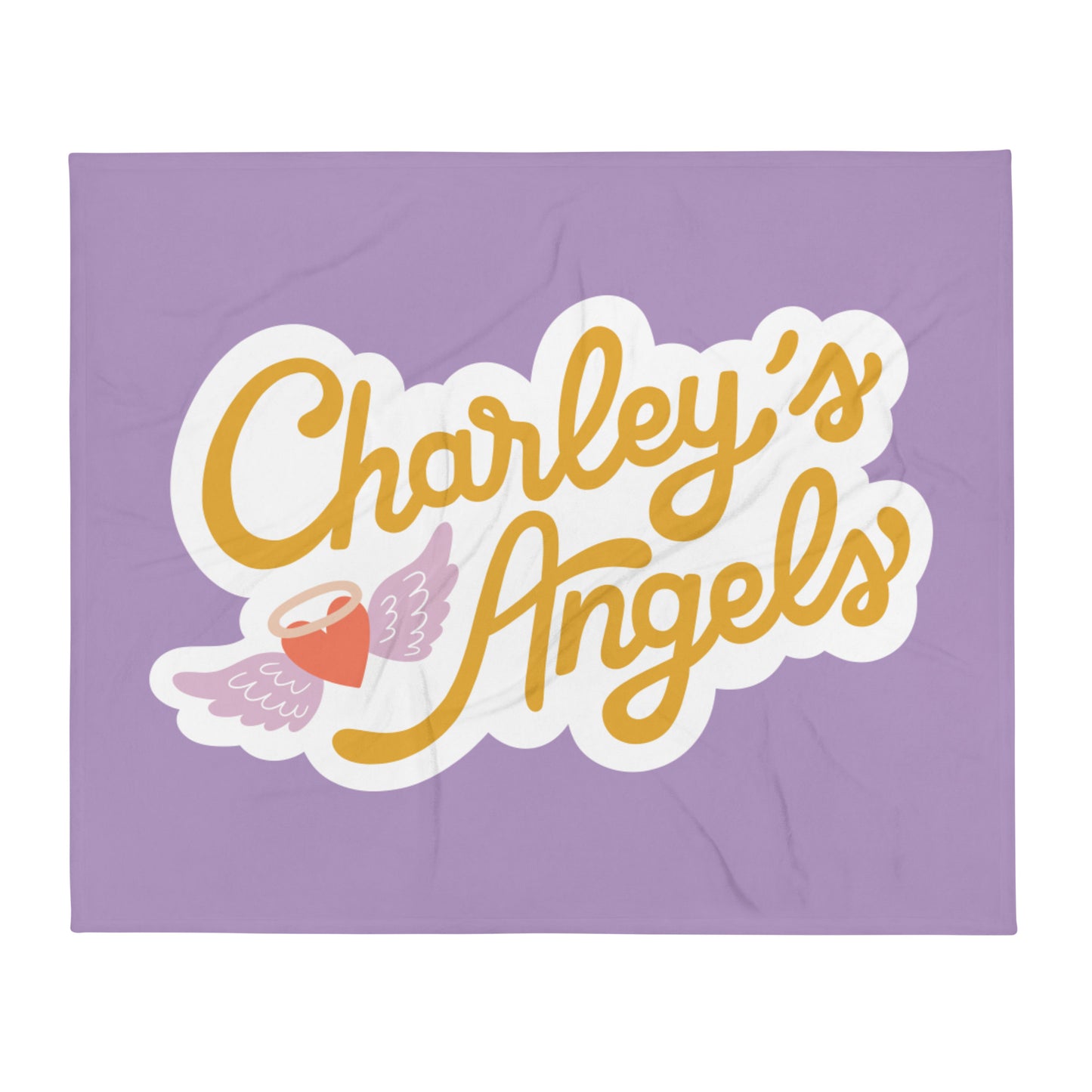 Charley's Angels — Fuzzy Throw Blanket