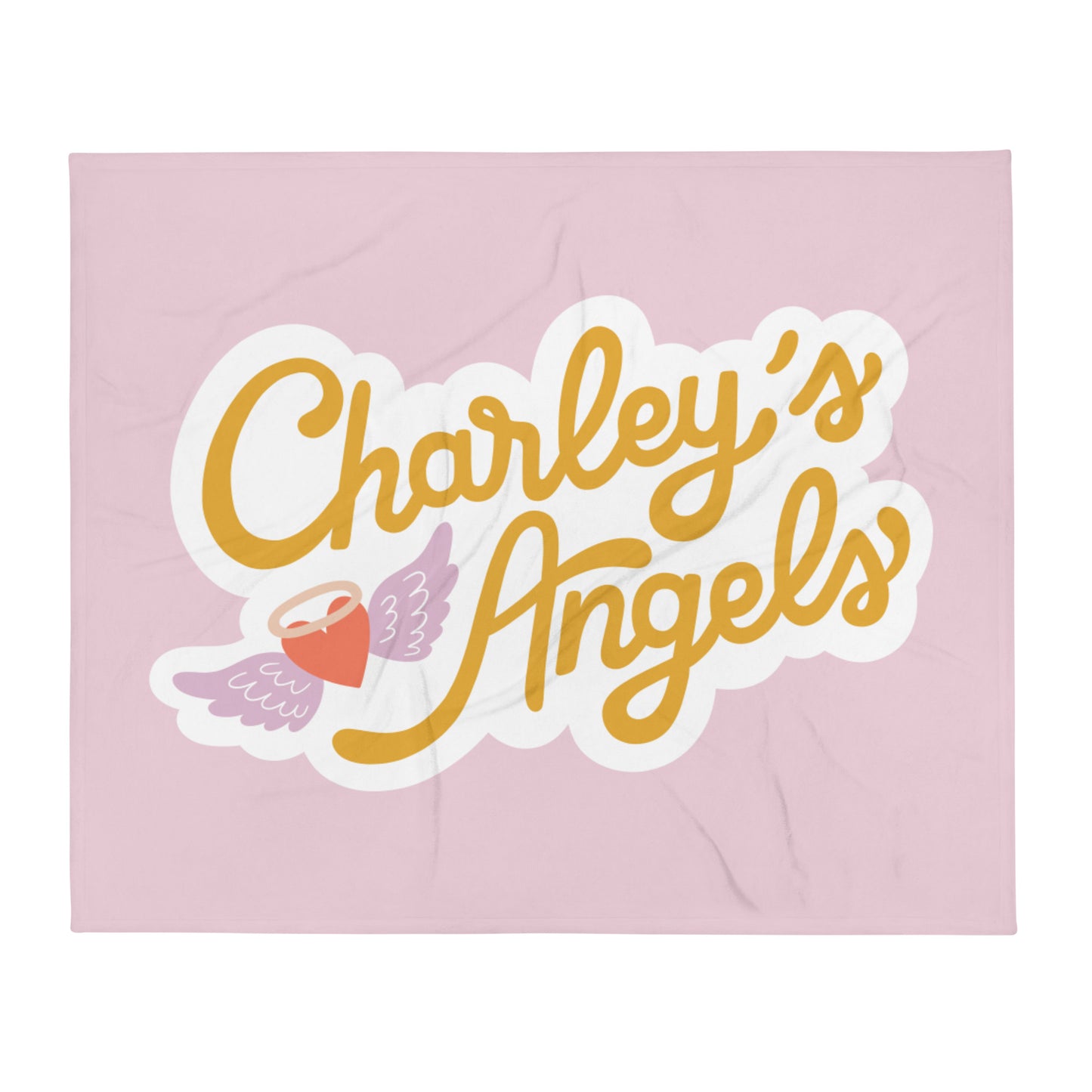 Charley's Angels — Fuzzy Throw Blanket