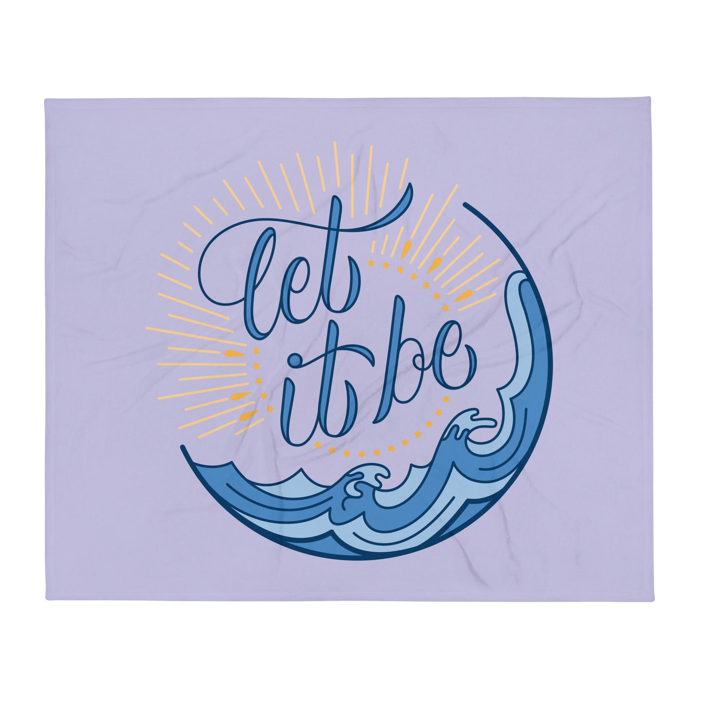 Let It Be — Fuzzy Throw Blanket
