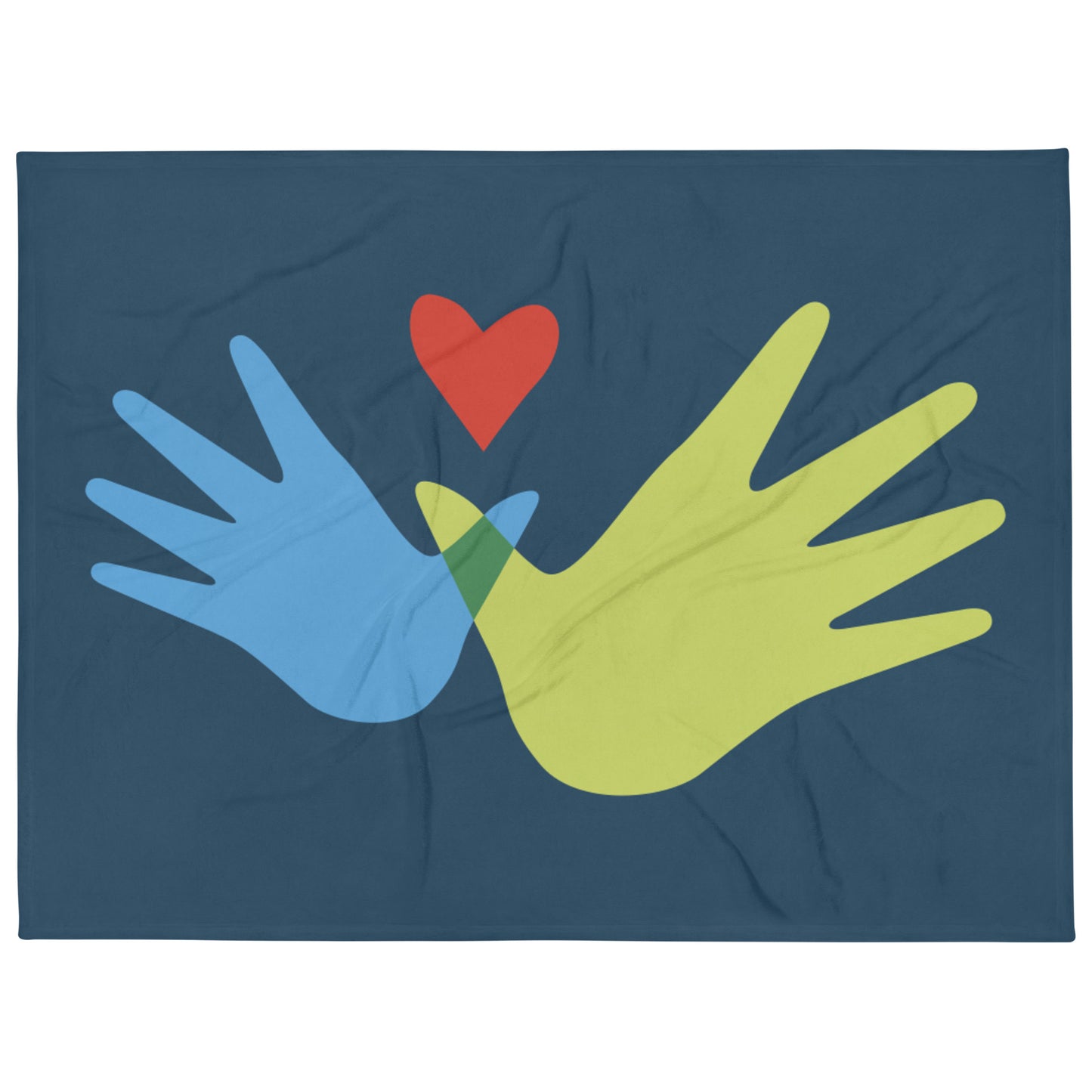 Williams Syndrome Association — Large Fuzzy Throw Blanket