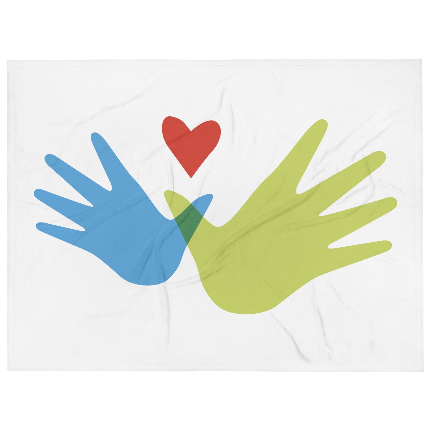 Williams Syndrome Association — Large Fuzzy Throw Blanket