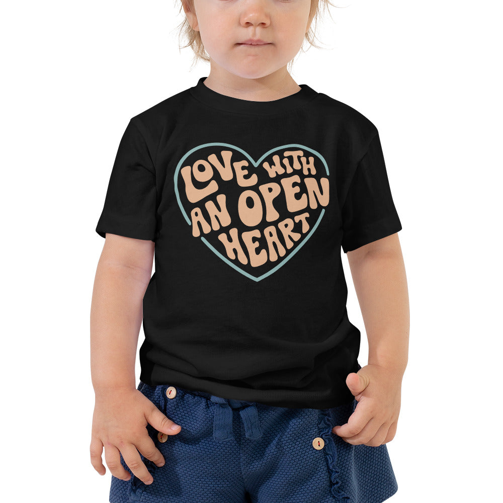 Love With An Open Heart — Toddler Tee