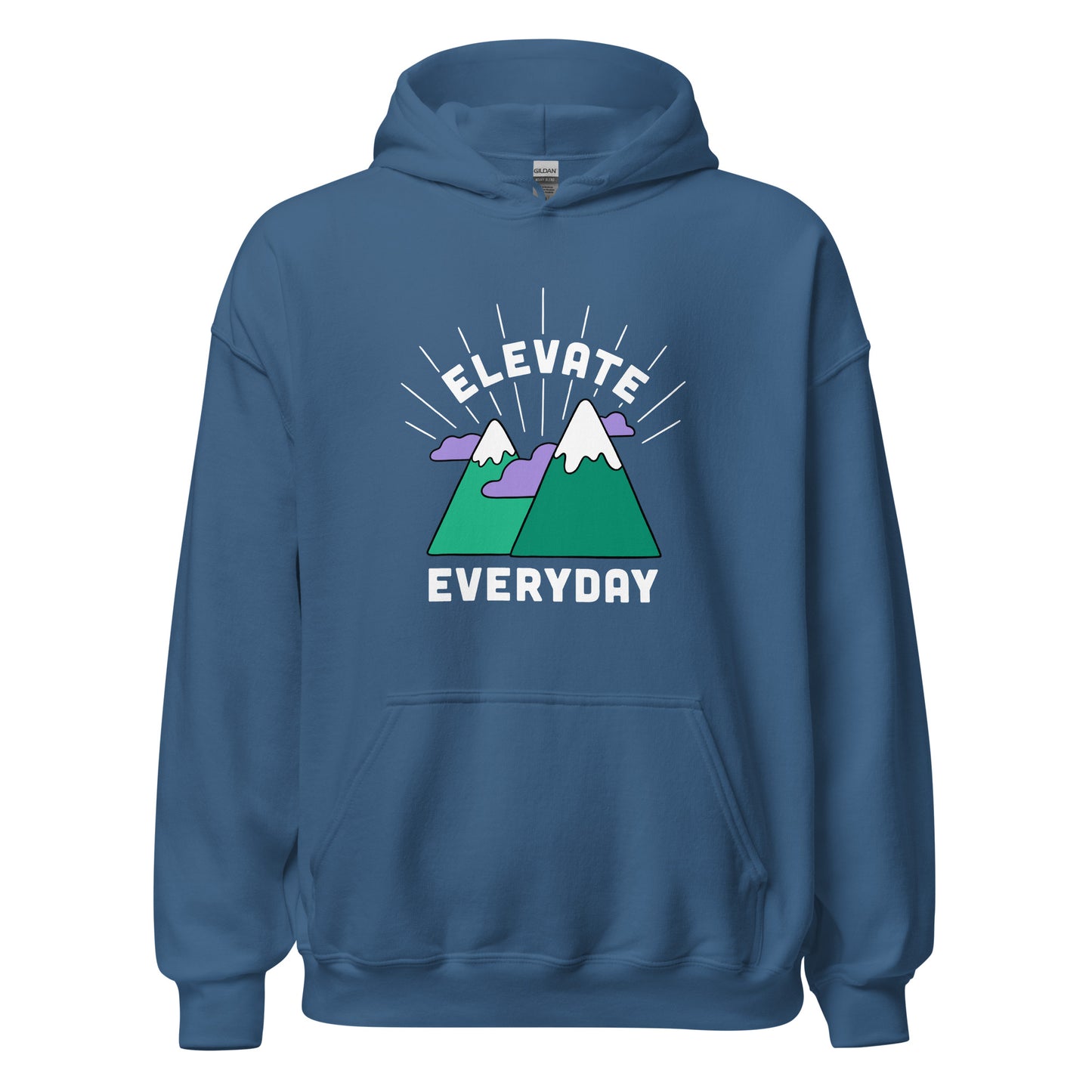 Elevate Everyday — Adult Unisex Hoodie