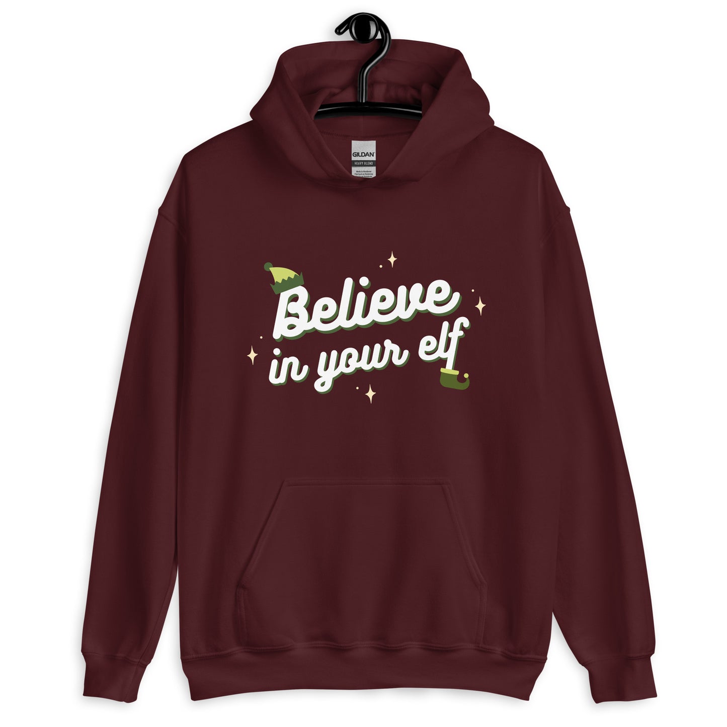 Believe in your Elf — Adult Unisex Hoodie